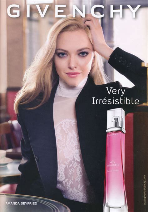 pub givenchy amanda seyfried|Amanda Seyfried in Givenchy ad .